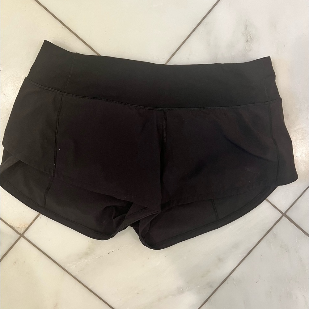 Black Lulu shorts size 4